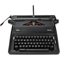 ROYAL EPOCH MANUAL TYPEWRITER