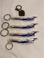 Braniff Airlines 80's Keychains