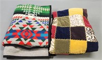 Pendleton Blanket & Crazy Quilt Lot