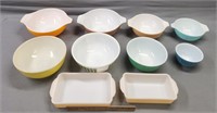 Pyrex & Fire King Bakeware Lot