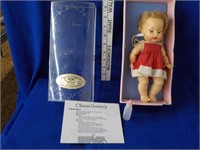 Tearie Dearie vintage doll w/ case