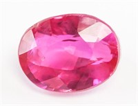 7.20ct Oval Cut Pink Natural Sapphire GGL