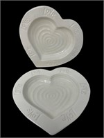 Wordware Heart Love Plates / bowls