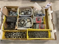 Lot of Misc. Hardware, lag bolts, nails, nuts