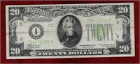 USA 1934 MINNEAPOLIS $20 RESERVE NOTE