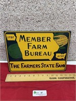 Farm Bureau Member Sign Farmers State Bank