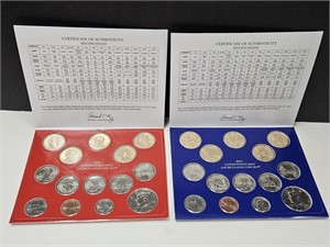 2011  Denver Phili UNC Mint Coin Sets
