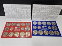 2008 Denver Phili UNC Mint Coin Sets