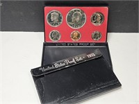 1973 US State Proof Set Coins