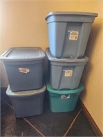 5 Storage Bins