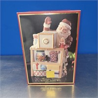 Lenox Holiday Village Musical Candy Box 10.5"