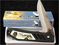 Frost Cutlery New Executive Wildlife Folding Knife