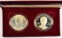 1998 Robert Kennedy 2-Coin Set.