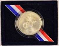 2005 Marine Corps Silver Dollar.