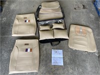 Japanese made luxury leather seat covers