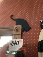 3 Wooden Cats