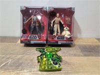 Star Wars Elite Series Figurines and Yoda Pop Its