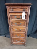FRENCH PROVINCIAL 6 DRAWER TALL CHEST