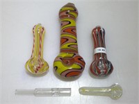 New Art Glass Pipes