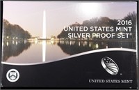 2016 US SILVER PROOF SET