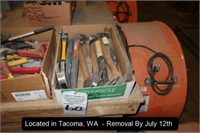 LOT, MISC SHOP TOOLS IN THIS BOX