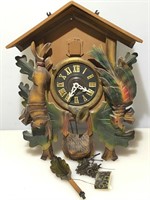 Vtg German Cuckoo Clock. No Weights.