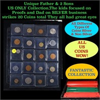 20 Great Coins of the World, hand selected, many t