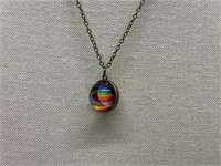 Galaxy Orbit Space Necklace