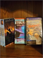Titanic VHS Tapes Some Sealed