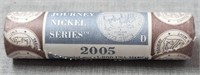 Unopened roll of 2005 Westward Journey Nickel