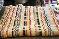 Woven coverlet by Clinch valley blanket mills,