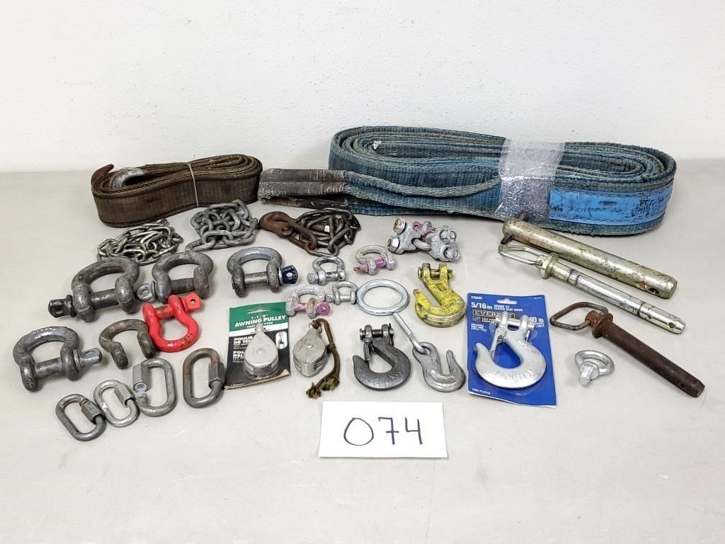 Anchor Shackles, Lifting Sling, Etc. (No Ship)