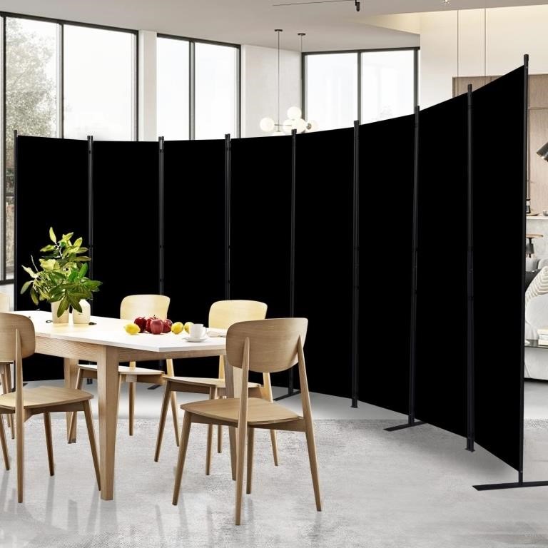 Room Divider and Folding Privacy Screens 8 Panel