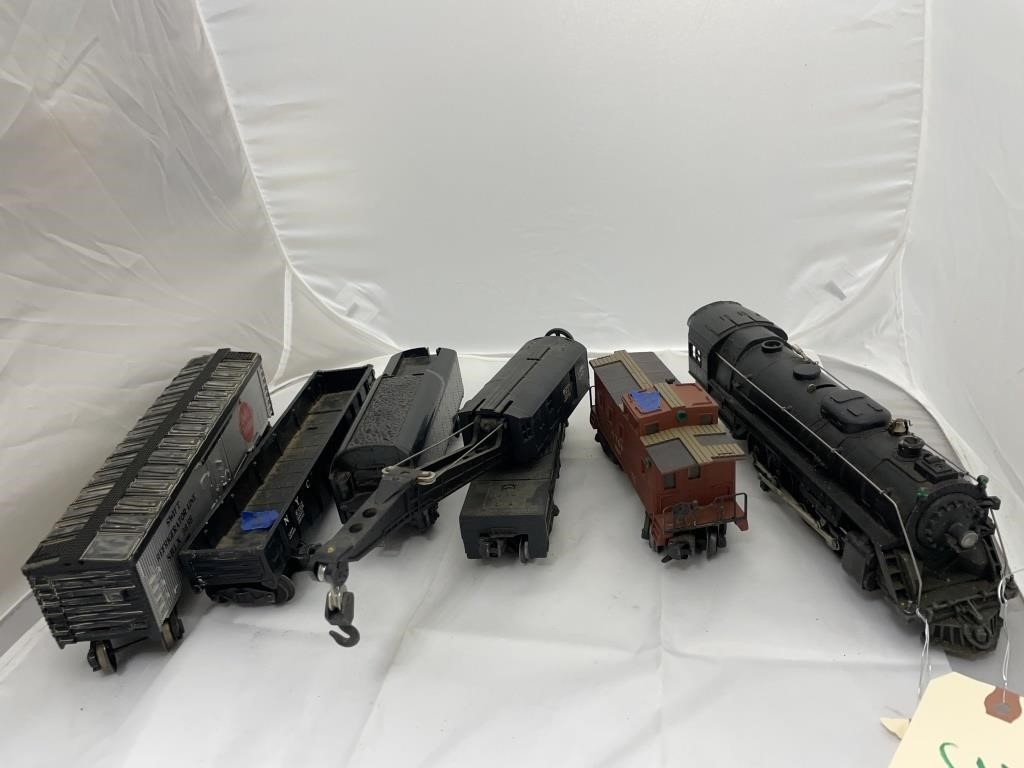 6 Toy Lionel Train Cars