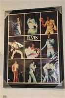 1978 Elvis in Concert Framed Poster