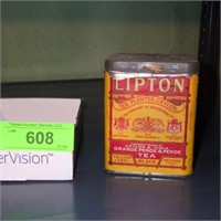 VINTAGE LIPTON TEA TIN