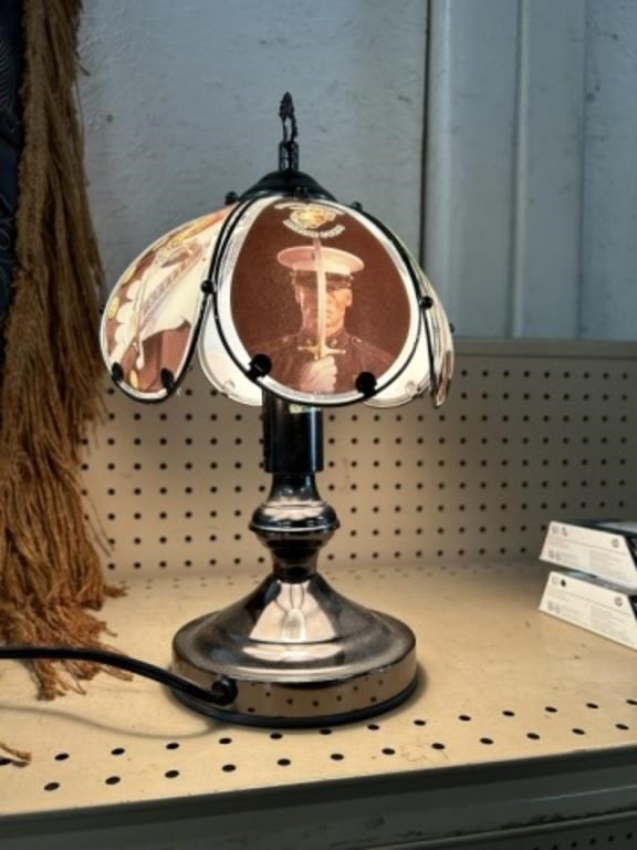 MARINE CORPS TOUCH LAMP