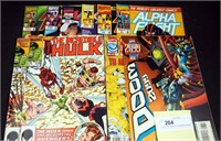 Approx 20 Assorted Hulk & Marvel Comic Books Lot