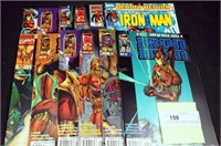 Approx 25 Marvel Iron Man Assorted Comic Books
