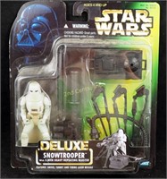 New Star Wars Deluxe Snowtrooper Figure