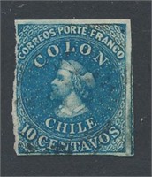 CHILE #5 USED FINE-VF