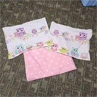 Owl Pillow Cases/sheet