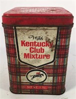 Mild Kentucky Club Mixture Tin