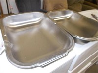 (2) Metal Baking Pans, 20"Lx15"Wx4"D
