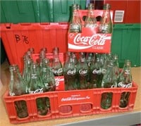 28 Coca-Cola vending machine bottles, cardboard 6