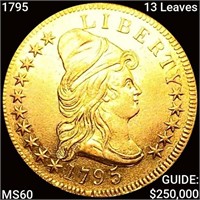 1795 13 Leaves $10 Gold Eagle UNCIRCULATED