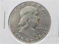 Franklin Half Dollar 1954 D