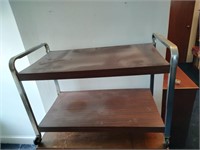 Vintage Gusdorf Rolling TV Stand