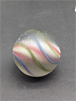 Ribbon Core Frosted Multi Coloured Marble