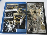 2 TRAYS ASSORTED FASHION JEWELLRY *SEE BELOW*